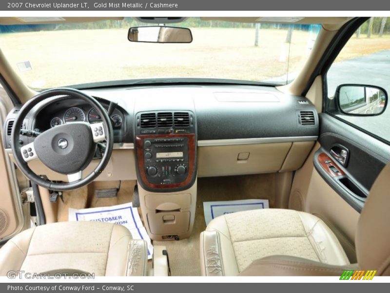 Dashboard of 2007 Uplander LT
