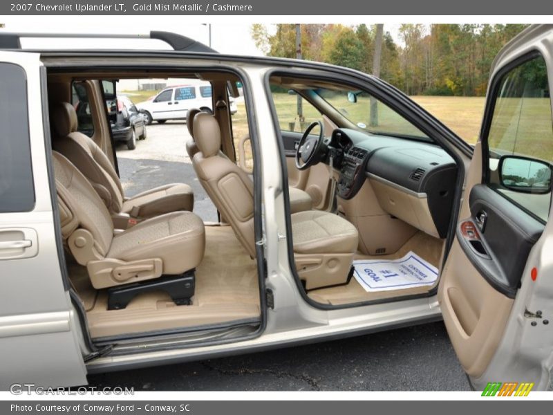 Gold Mist Metallic / Cashmere 2007 Chevrolet Uplander LT