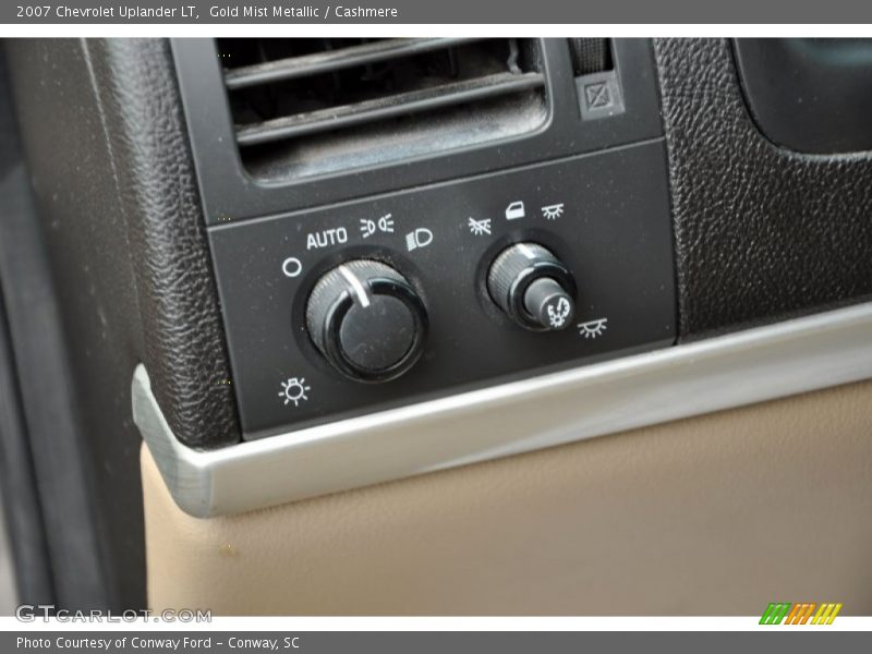 Controls of 2007 Uplander LT