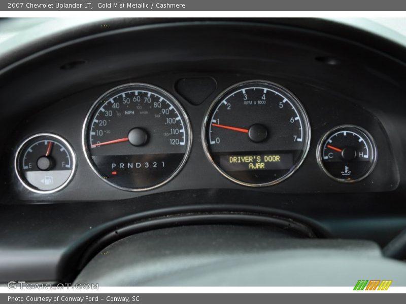  2007 Uplander LT LT Gauges