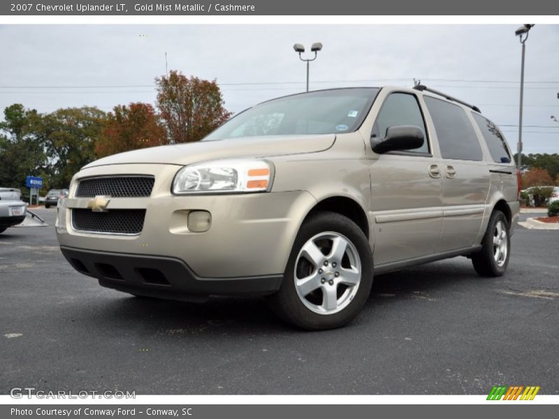 Gold Mist Metallic / Cashmere 2007 Chevrolet Uplander LT
