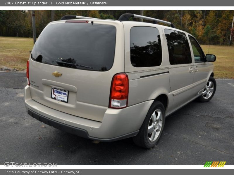 Gold Mist Metallic / Cashmere 2007 Chevrolet Uplander LT
