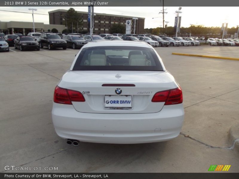 Alpine White / Oyster 2013 BMW 3 Series 328i Convertible