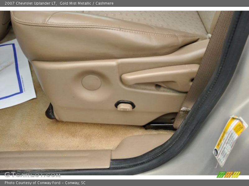 Gold Mist Metallic / Cashmere 2007 Chevrolet Uplander LT