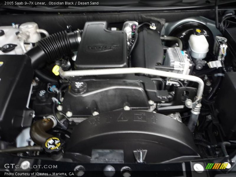 Obsidian Black / Desert Sand 2005 Saab 9-7X Linear