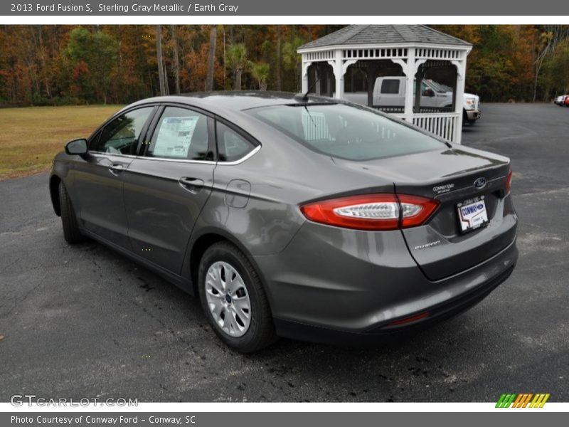 Sterling Gray Metallic / Earth Gray 2013 Ford Fusion S