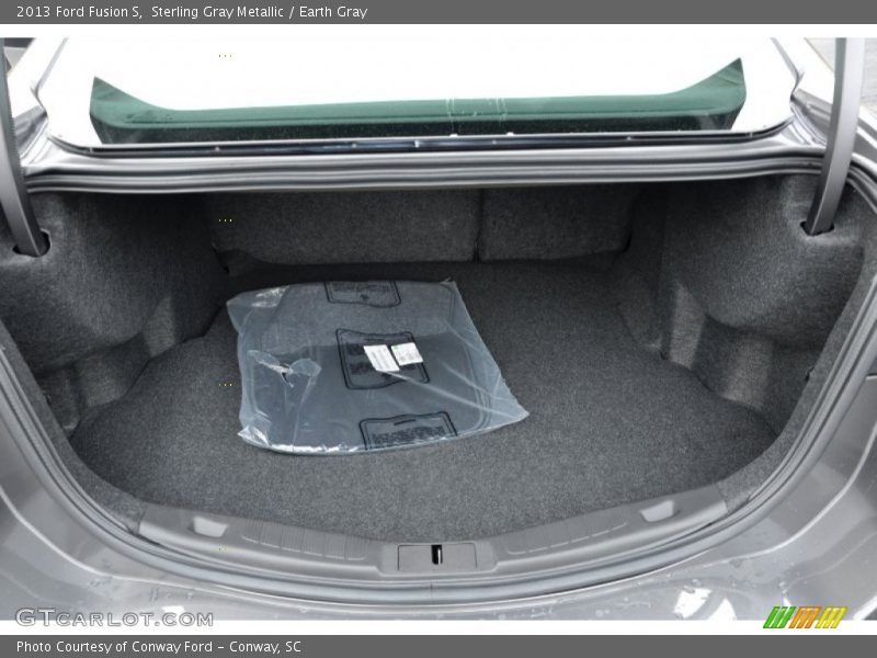  2013 Fusion S Trunk