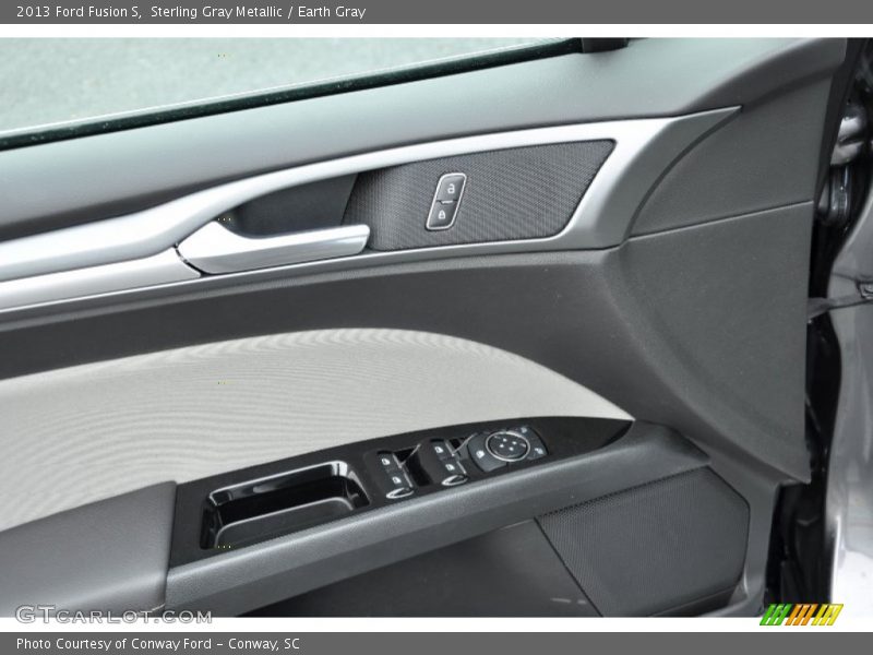 Sterling Gray Metallic / Earth Gray 2013 Ford Fusion S