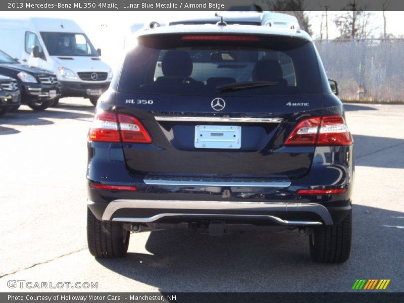 Lunar Blue Metallic / Almond Beige 2013 Mercedes-Benz ML 350 4Matic