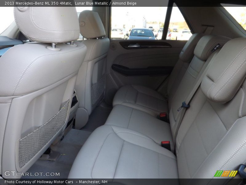 Lunar Blue Metallic / Almond Beige 2013 Mercedes-Benz ML 350 4Matic