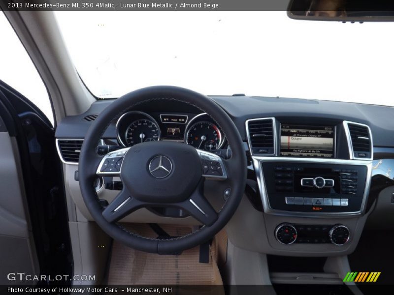 Lunar Blue Metallic / Almond Beige 2013 Mercedes-Benz ML 350 4Matic