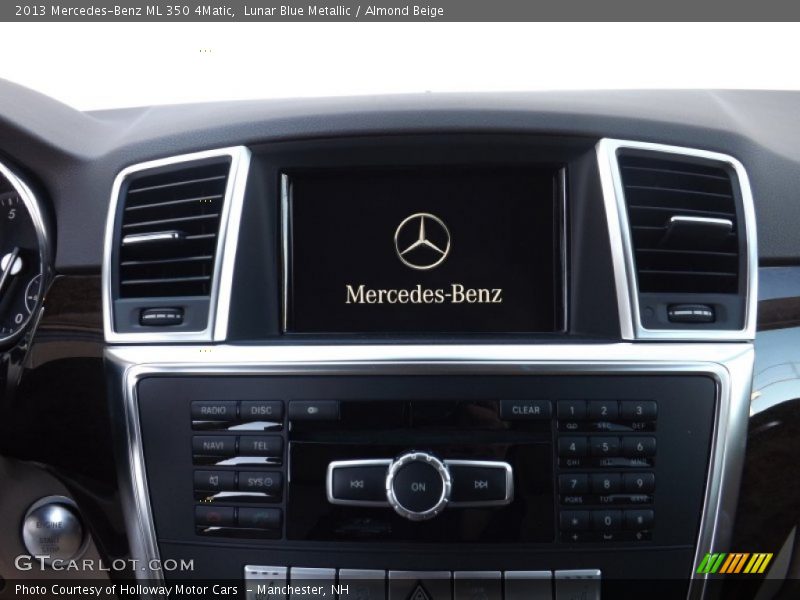 Lunar Blue Metallic / Almond Beige 2013 Mercedes-Benz ML 350 4Matic