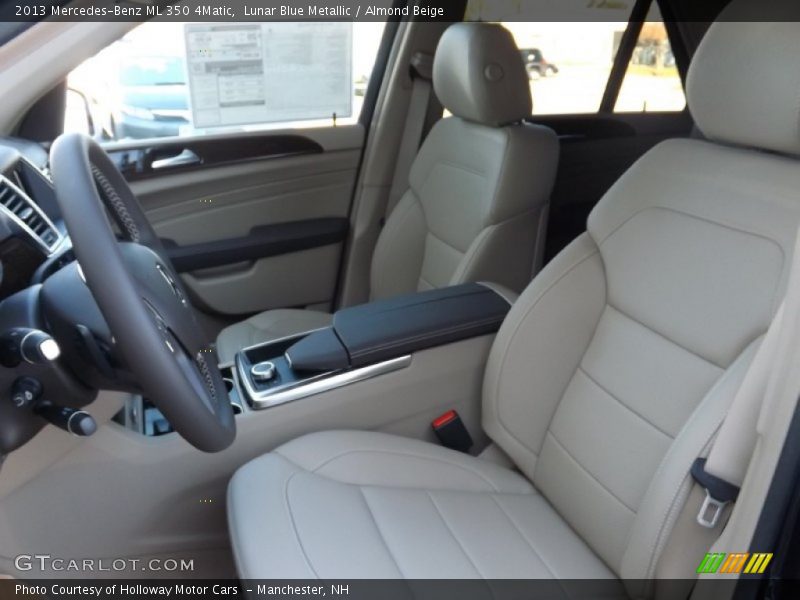 Lunar Blue Metallic / Almond Beige 2013 Mercedes-Benz ML 350 4Matic