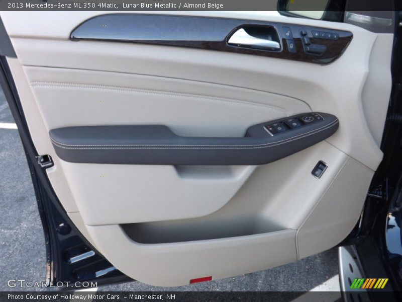 Lunar Blue Metallic / Almond Beige 2013 Mercedes-Benz ML 350 4Matic