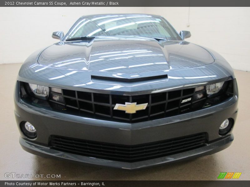 Ashen Gray Metallic / Black 2012 Chevrolet Camaro SS Coupe