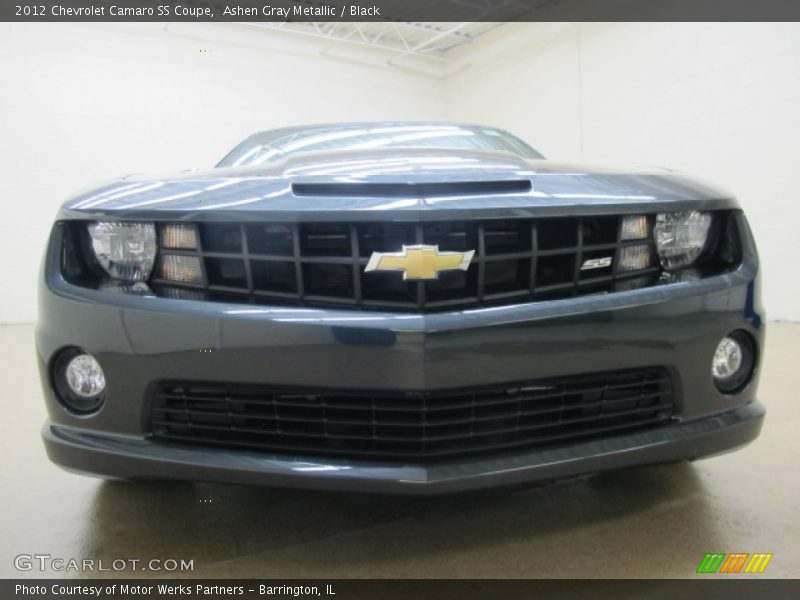 Ashen Gray Metallic / Black 2012 Chevrolet Camaro SS Coupe