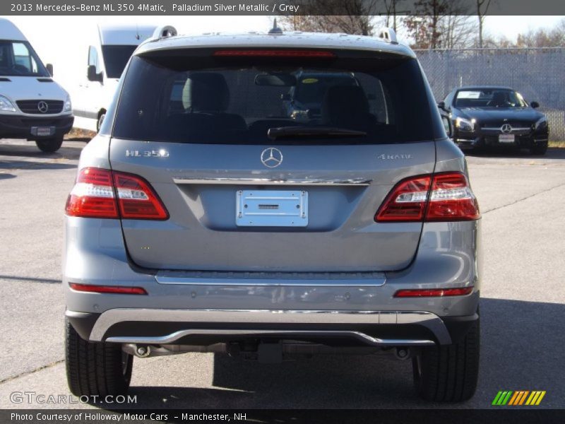 Palladium Silver Metallic / Grey 2013 Mercedes-Benz ML 350 4Matic
