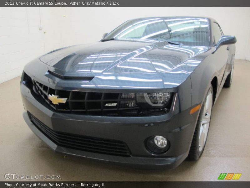 Ashen Gray Metallic / Black 2012 Chevrolet Camaro SS Coupe