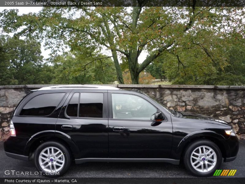 Obsidian Black / Desert Sand 2005 Saab 9-7X Linear