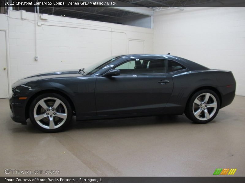 Ashen Gray Metallic / Black 2012 Chevrolet Camaro SS Coupe