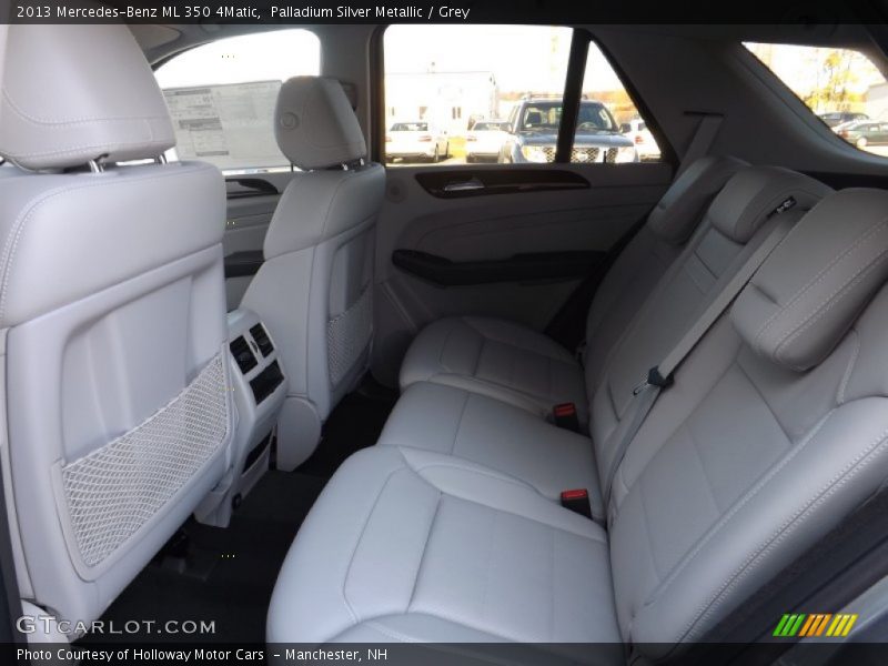 Palladium Silver Metallic / Grey 2013 Mercedes-Benz ML 350 4Matic