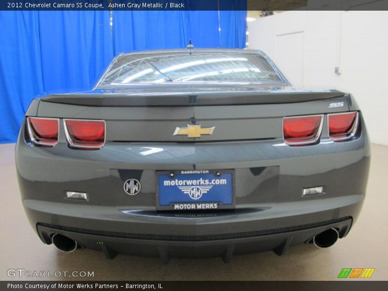Ashen Gray Metallic / Black 2012 Chevrolet Camaro SS Coupe