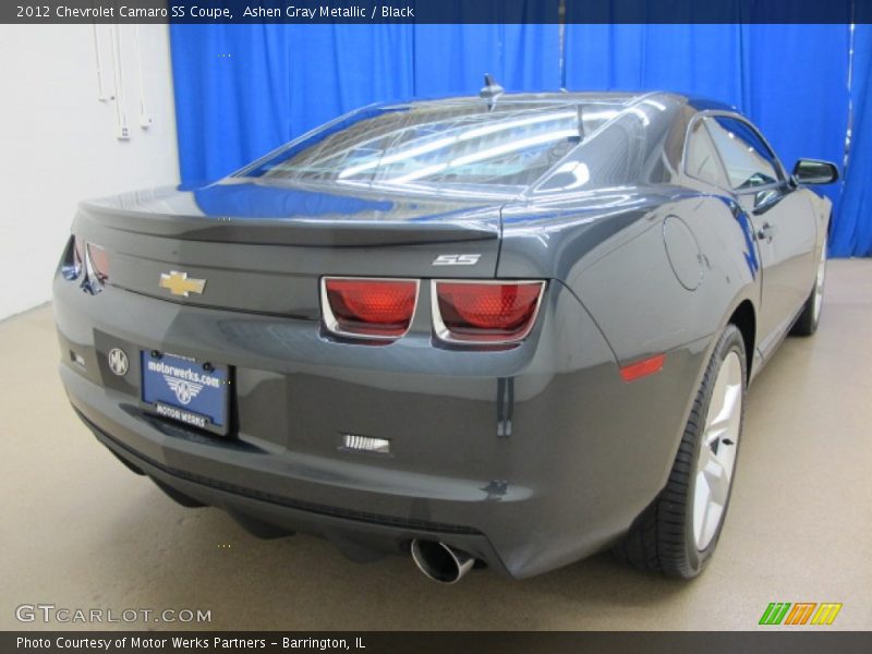 Ashen Gray Metallic / Black 2012 Chevrolet Camaro SS Coupe