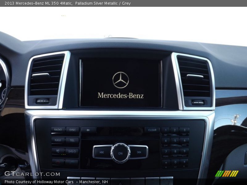 Palladium Silver Metallic / Grey 2013 Mercedes-Benz ML 350 4Matic
