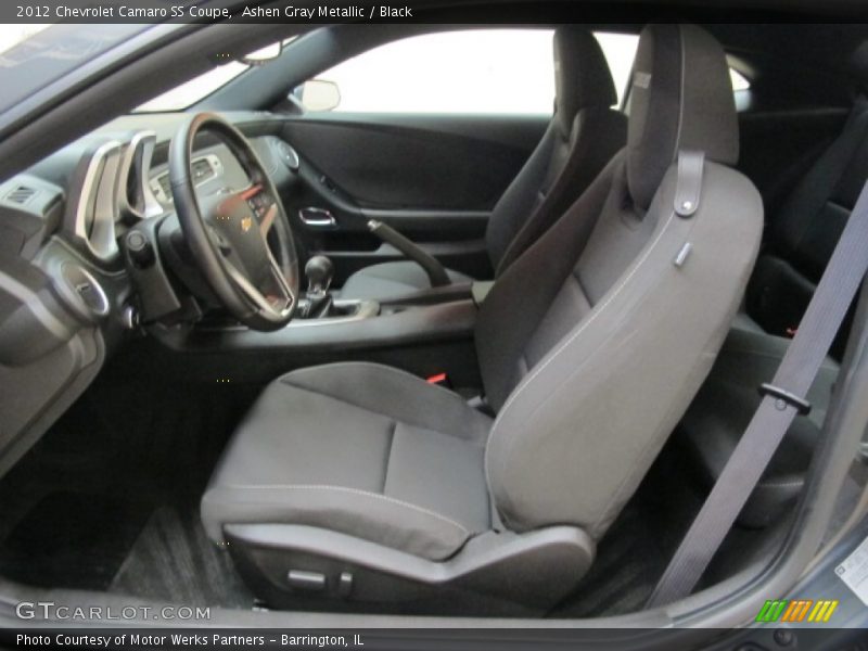 Front Seat of 2012 Camaro SS Coupe