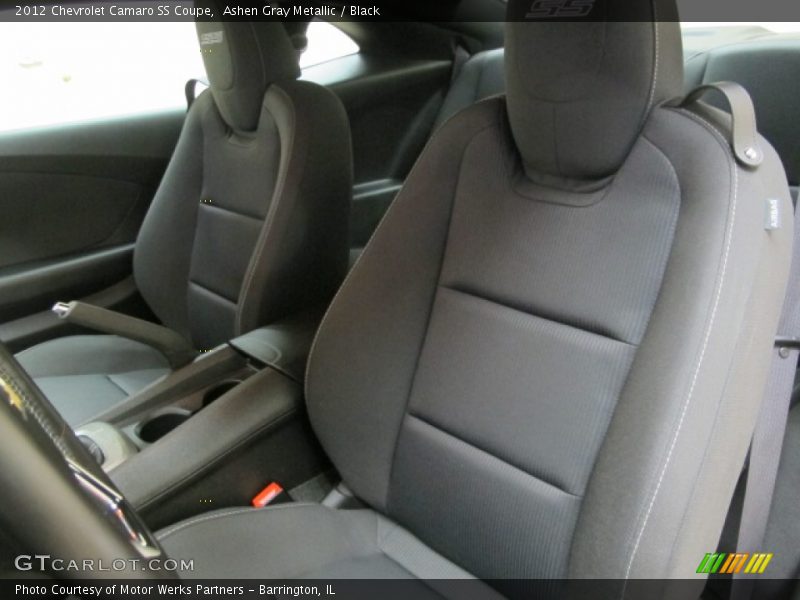 Ashen Gray Metallic / Black 2012 Chevrolet Camaro SS Coupe