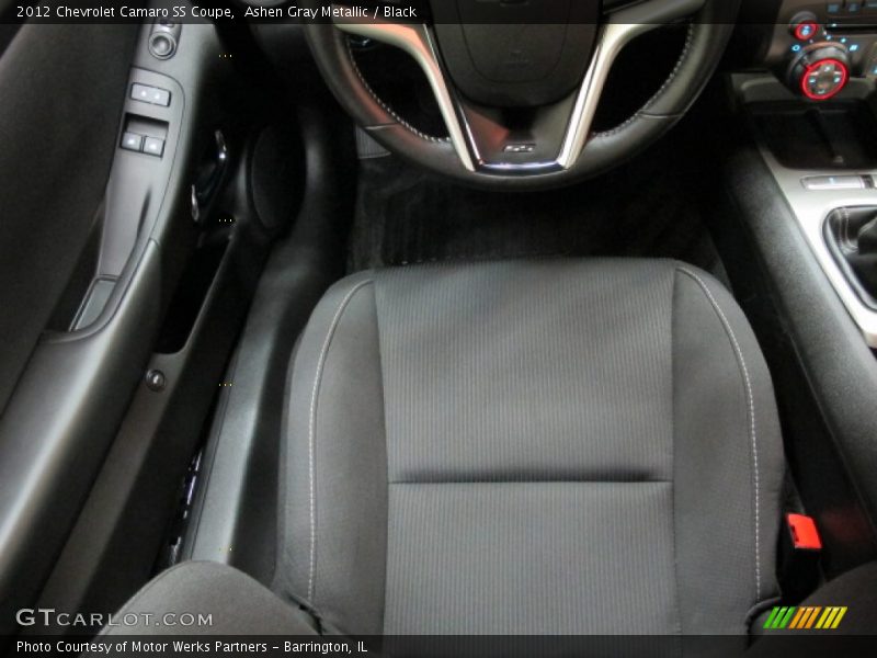 Ashen Gray Metallic / Black 2012 Chevrolet Camaro SS Coupe