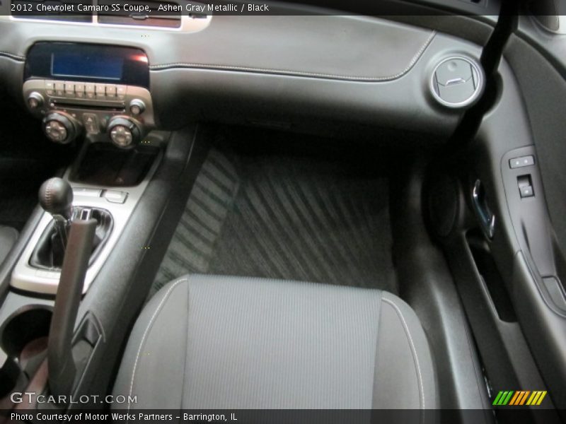 Ashen Gray Metallic / Black 2012 Chevrolet Camaro SS Coupe