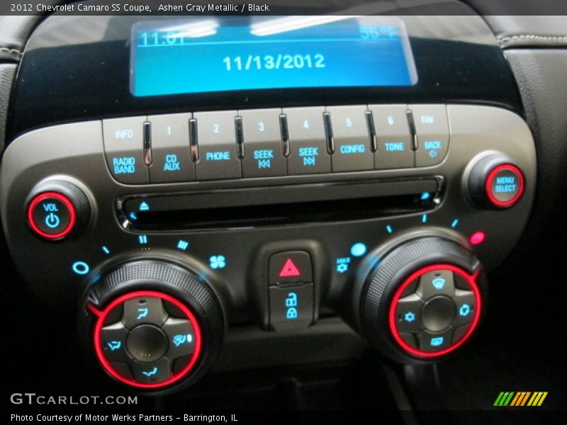 Controls of 2012 Camaro SS Coupe