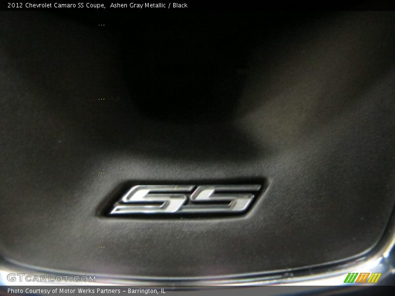 Ashen Gray Metallic / Black 2012 Chevrolet Camaro SS Coupe