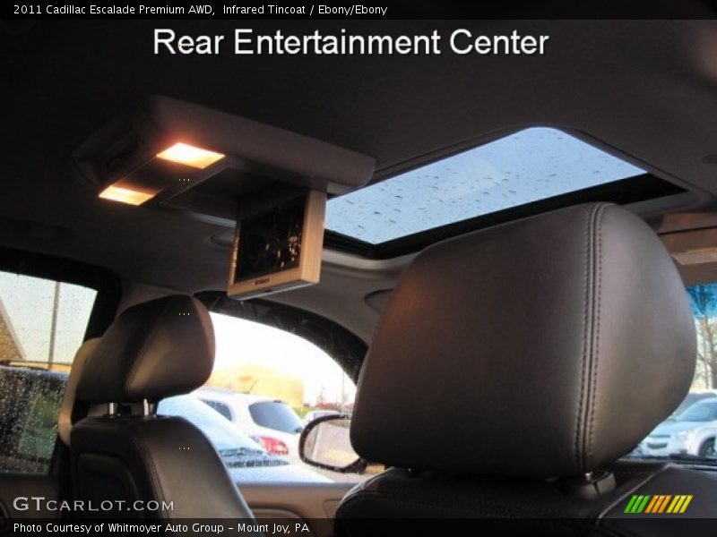 Infrared Tincoat / Ebony/Ebony 2011 Cadillac Escalade Premium AWD