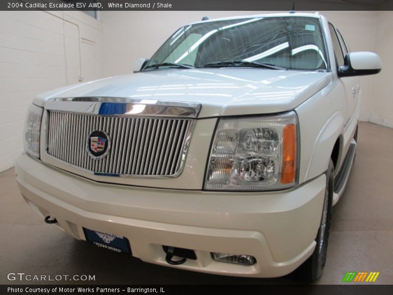 White Diamond / Shale 2004 Cadillac Escalade ESV AWD