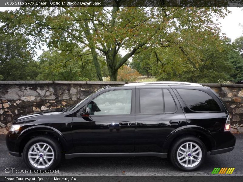 Obsidian Black / Desert Sand 2005 Saab 9-7X Linear