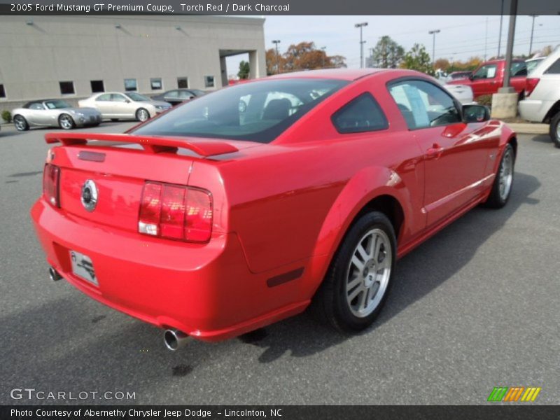Torch Red / Dark Charcoal 2005 Ford Mustang GT Premium Coupe