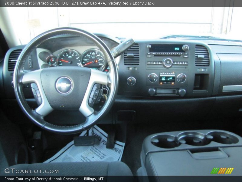 Victory Red / Ebony Black 2008 Chevrolet Silverado 2500HD LT Z71 Crew Cab 4x4