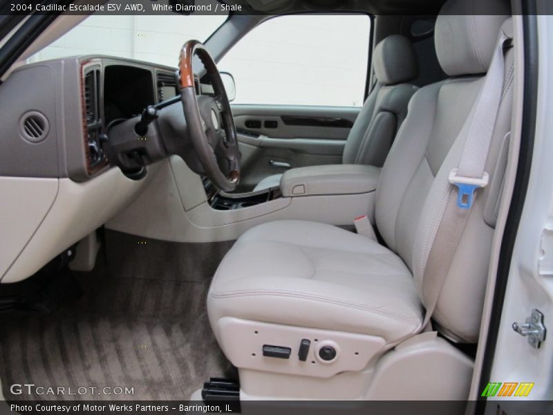 White Diamond / Shale 2004 Cadillac Escalade ESV AWD