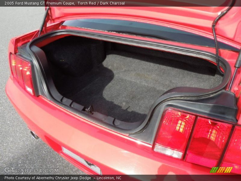  2005 Mustang GT Premium Coupe Trunk