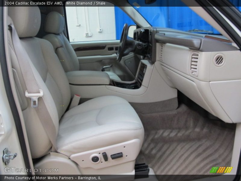 White Diamond / Shale 2004 Cadillac Escalade ESV AWD