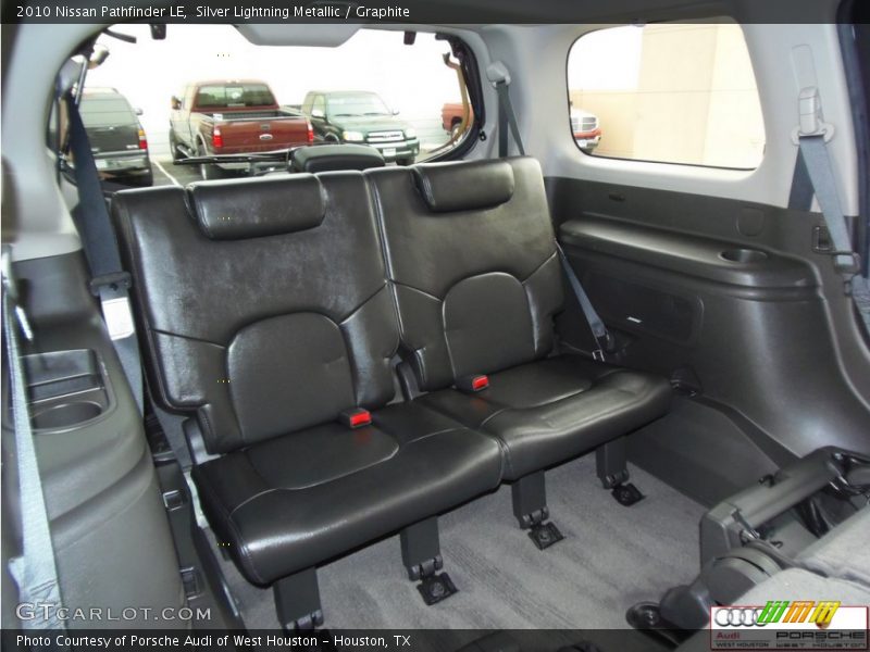Silver Lightning Metallic / Graphite 2010 Nissan Pathfinder LE