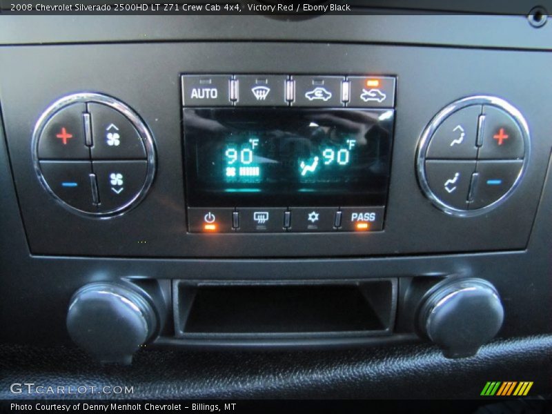 Victory Red / Ebony Black 2008 Chevrolet Silverado 2500HD LT Z71 Crew Cab 4x4