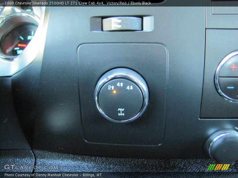 Victory Red / Ebony Black 2008 Chevrolet Silverado 2500HD LT Z71 Crew Cab 4x4