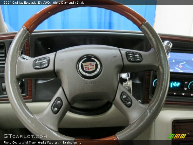 White Diamond / Shale 2004 Cadillac Escalade ESV AWD