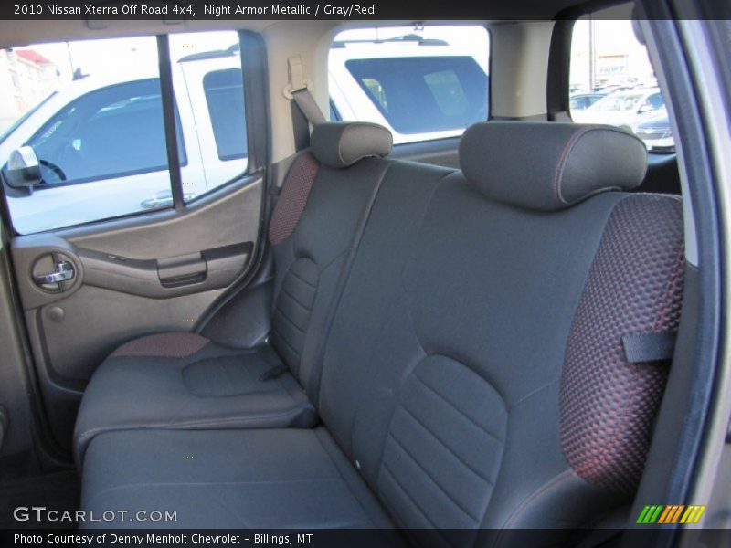 Night Armor Metallic / Gray/Red 2010 Nissan Xterra Off Road 4x4