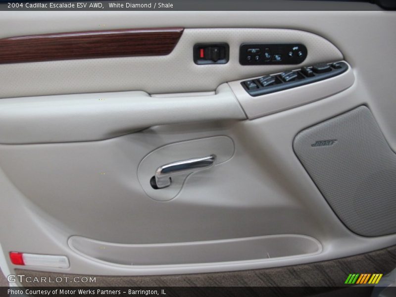 White Diamond / Shale 2004 Cadillac Escalade ESV AWD