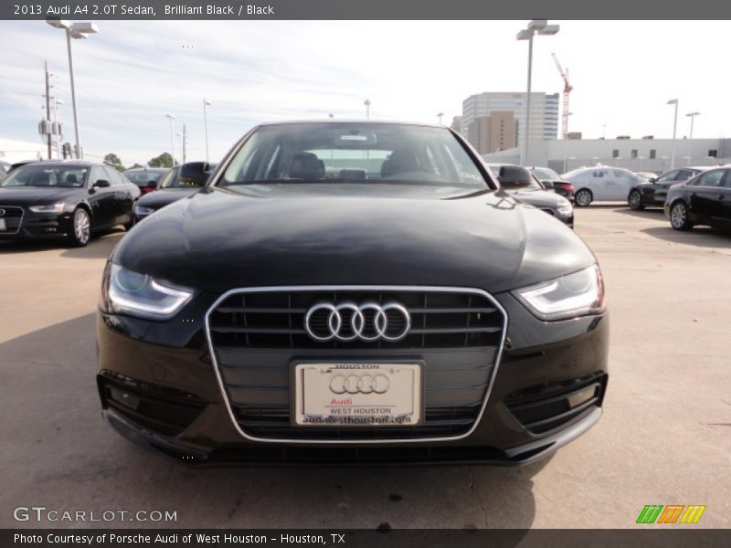 Brilliant Black / Black 2013 Audi A4 2.0T Sedan