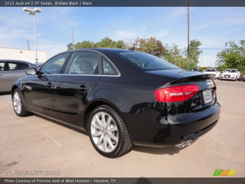 Brilliant Black / Black 2013 Audi A4 2.0T Sedan